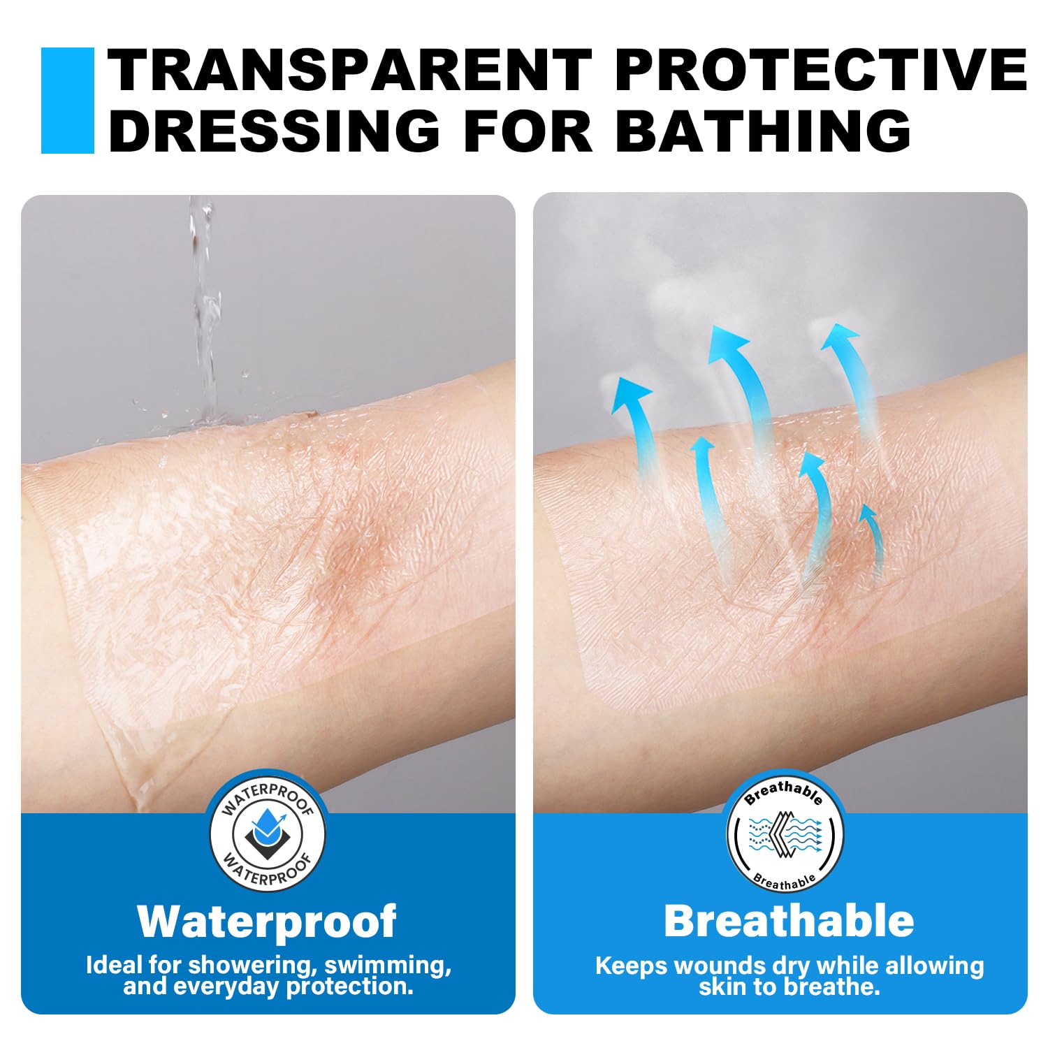 FRESINIDER individually wrapped dressings, hygienic and travel-ready