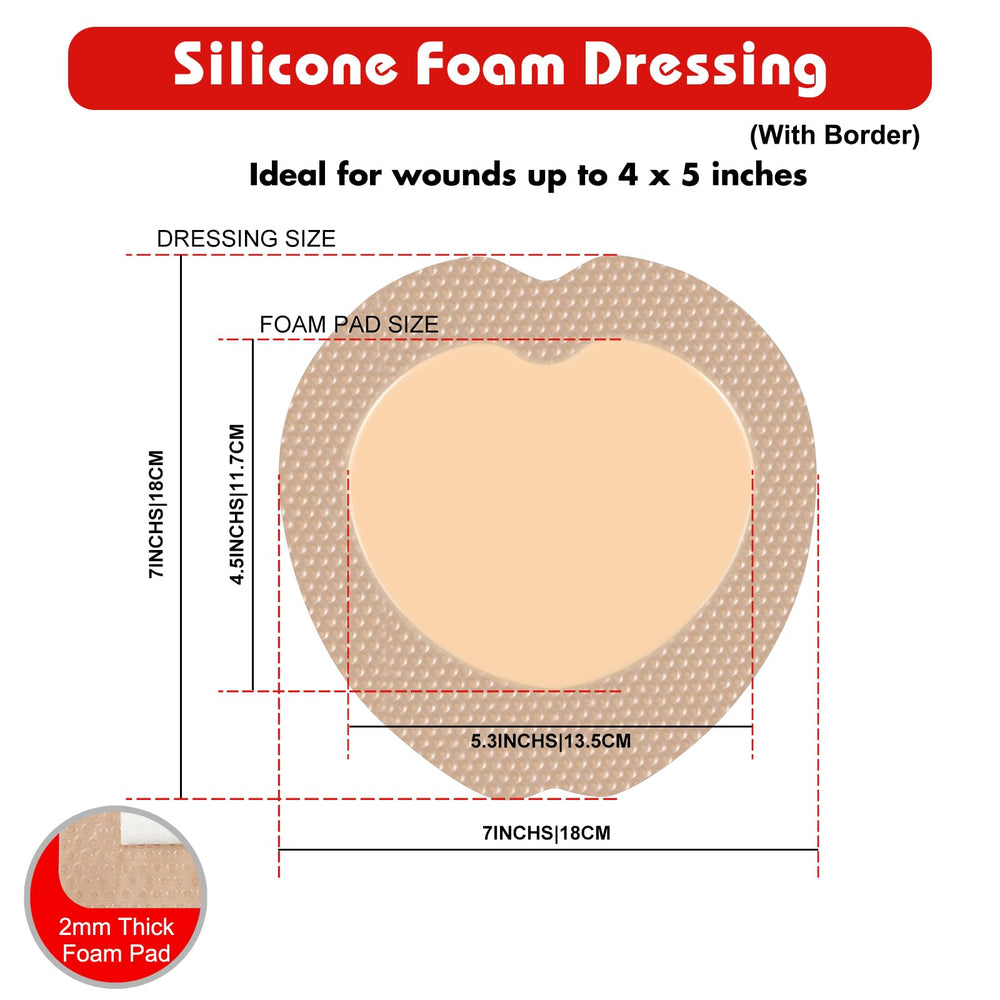 FRESINIDER medical-grade silicone adhesion, painless removal from skin