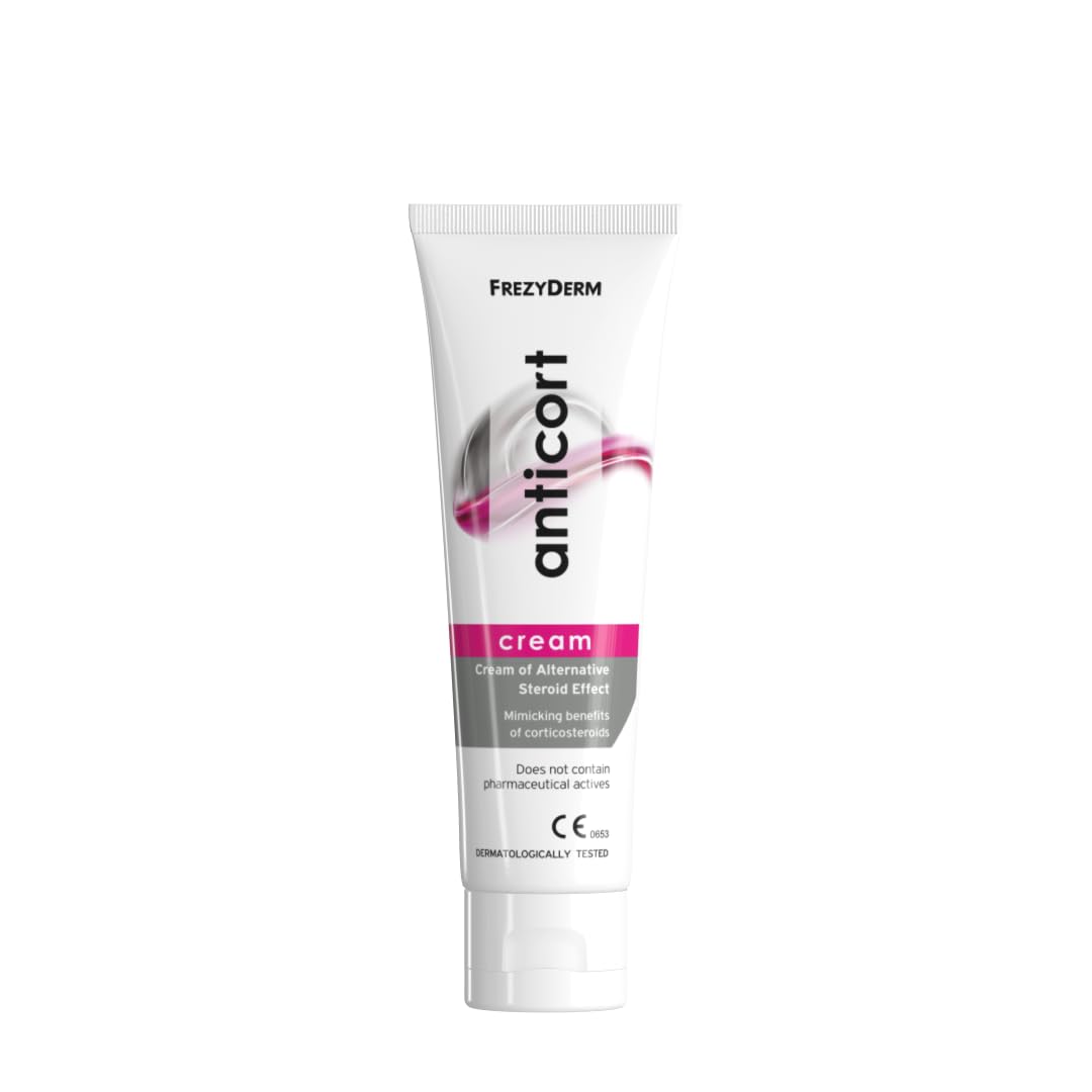 Frezyderm Anticort Cream tube 50ml for convenient skin relief.
