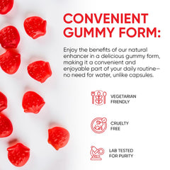 FRIEND OF DOROTHY capsules poured into hand for on-the-go nutrition