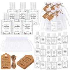 Frienda 24-pack hand sanitizers gift set in colorful packaging, ideal for gifting