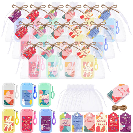 Frienda 24-set travel-size hand sanitizer spray bulk for quick hygiene on the go.