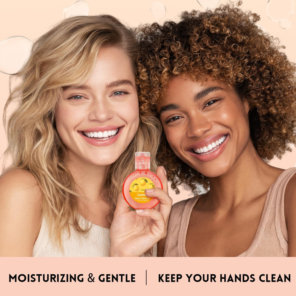 Frienda vanilla scented hand sanitizer bottle with flip cap for school use
