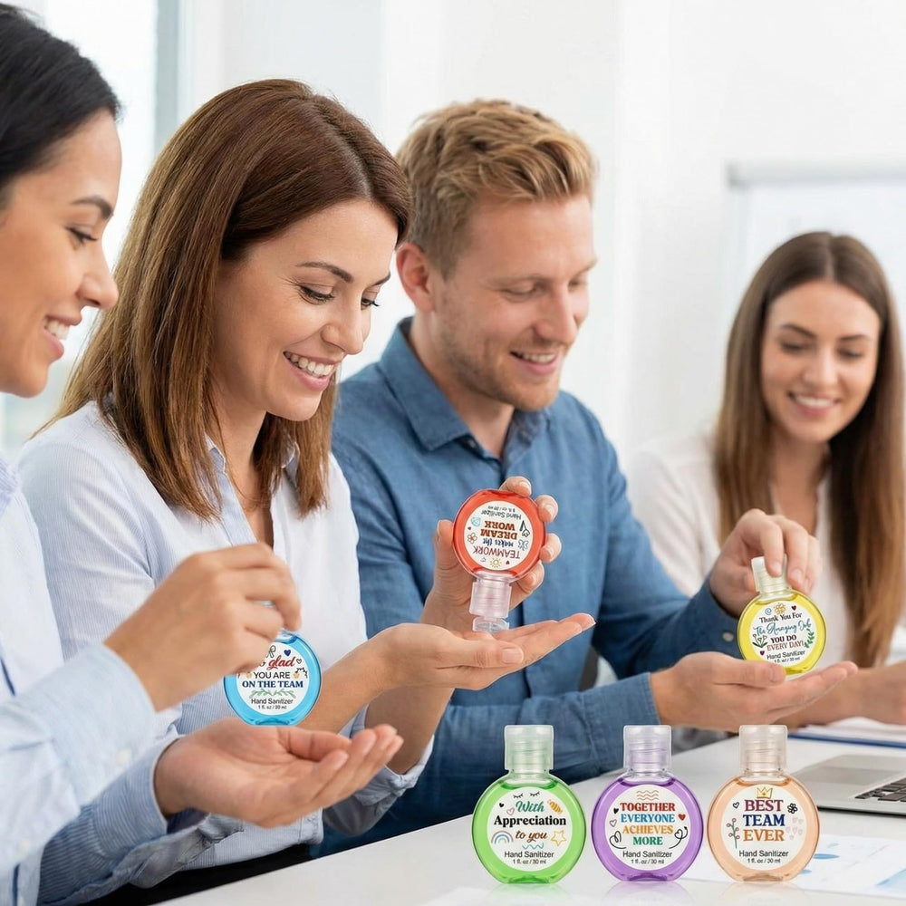 Frienda 30ml travel-size sanitizers, pocket-friendly for on-the-go protection.