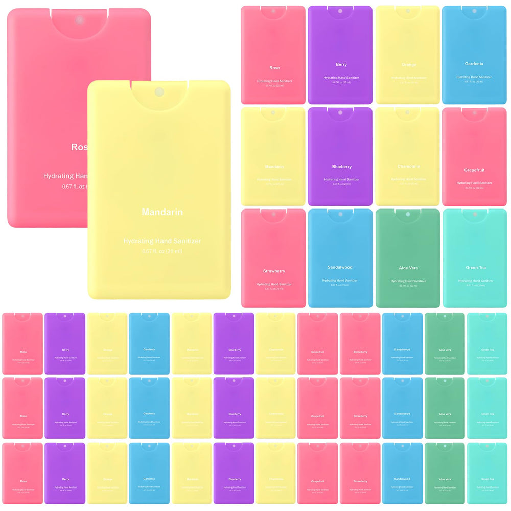 Frienda 48pc bulk hand sanitizer spray bottles for easy daily hygiene