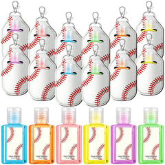 Frienda baseball sanitizer set closeup, compact bottles for on-the-go cleaning.