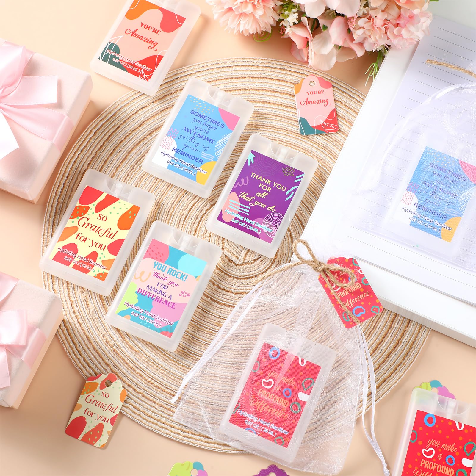 Frienda berry scent mini sanitizer, bold fragrance for quick freshening up.
