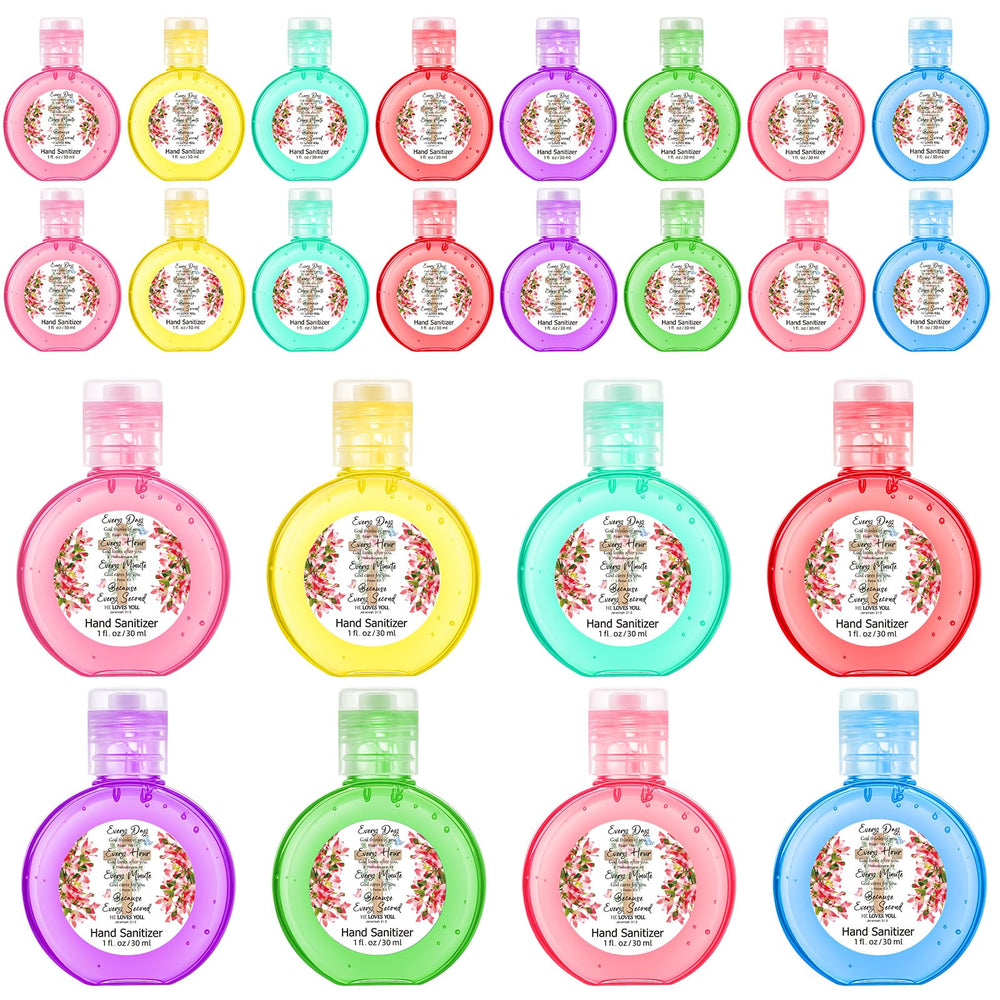 Frienda Christian hand sanitizer gift set with 24 bottles for church gifts