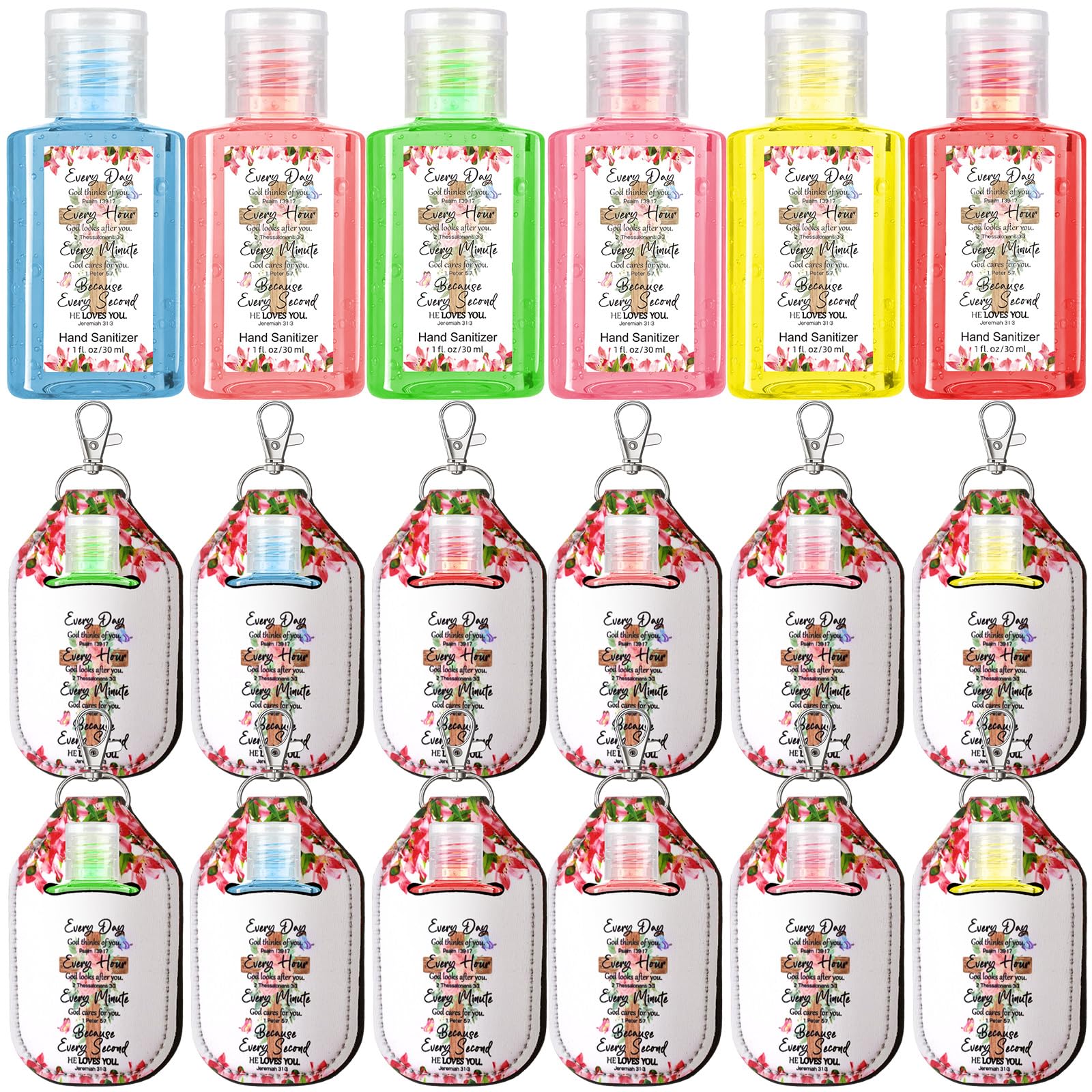 Frienda cross sanitizer bottle with decorative cross design for on-the-go hygiene.