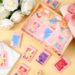 Frienda fruit-scented sanitizers in watermelon, peach, and berry