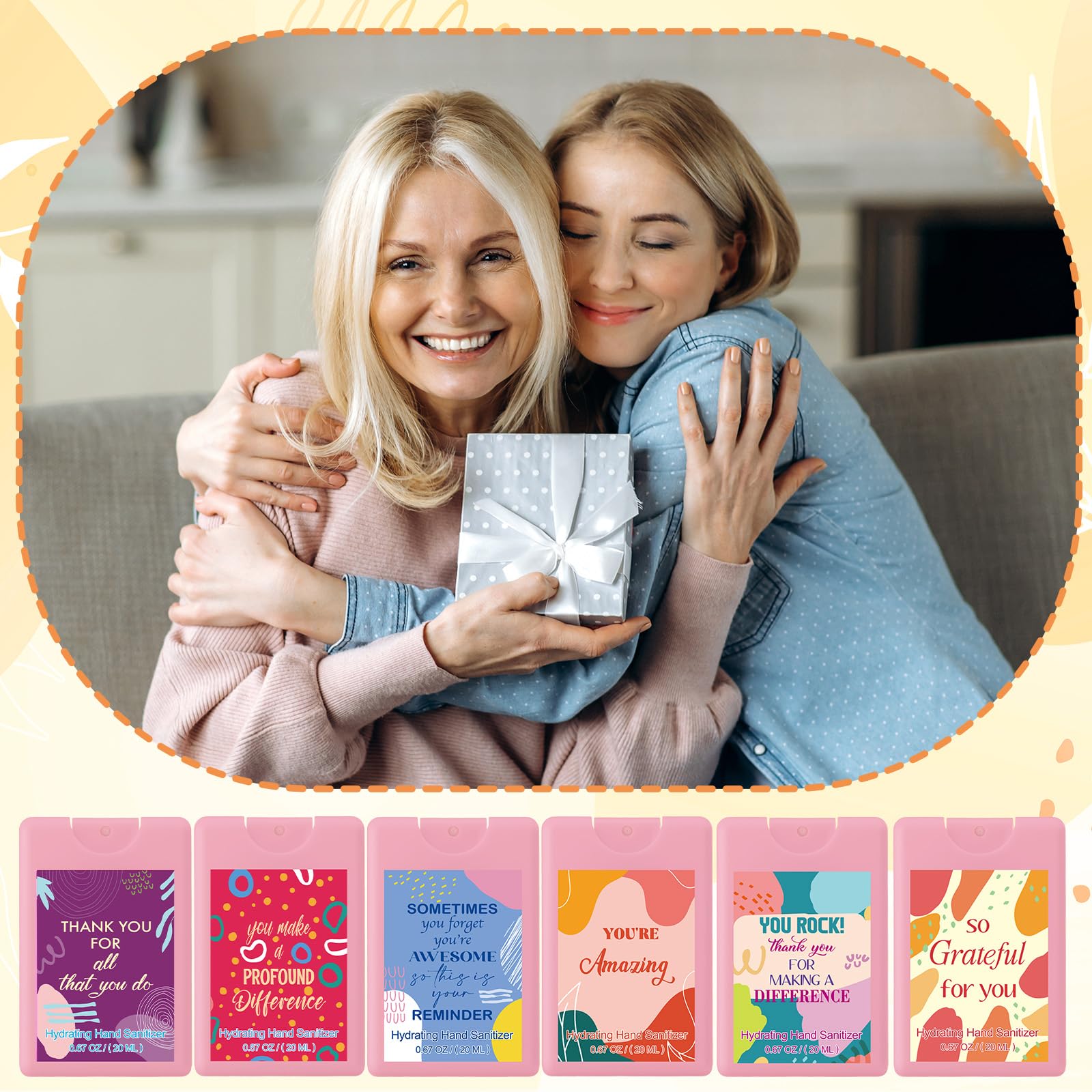Frienda gift-ready sanitizers ideal for teachers and coworkers