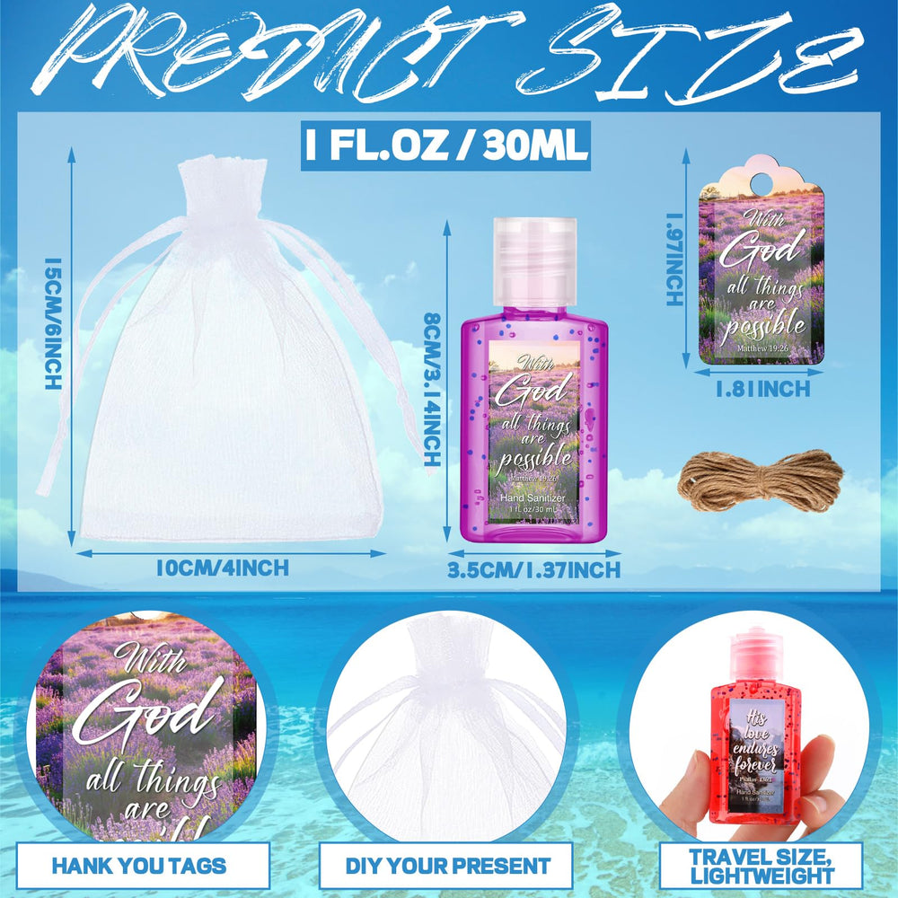 Frienda cards with organza bags provide a thoughtful thank you