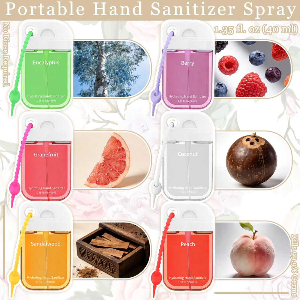 Frienda berry scent hand sanitizer spray for on-the-go freshness.