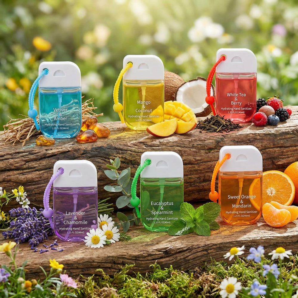 Frienda Lavender & Chamomile scent bottle offers calming fragrance for work or home