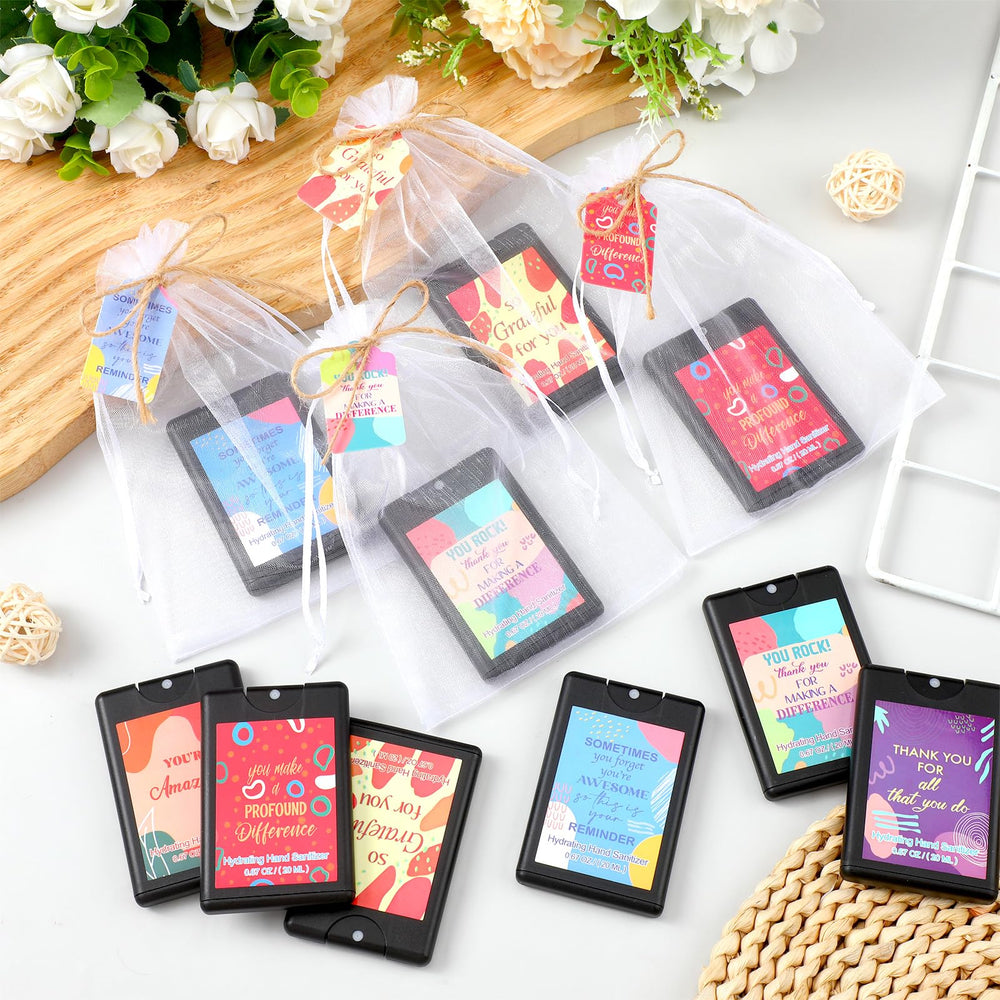 Frienda organza bag display showcases elegant packaging for gifting.