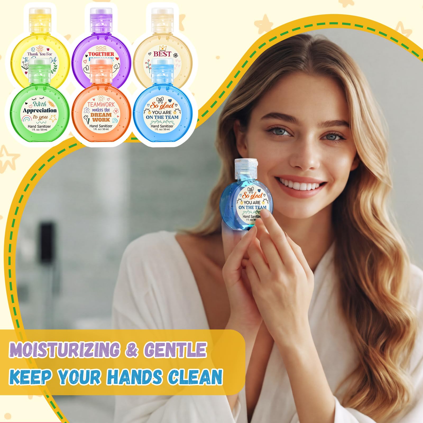 Frienda pocket-sized hand sanitizer set, perfect for desks and purses.
