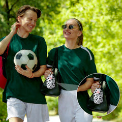 Frienda portable sanitizer clip enables hands-free access during games.