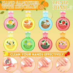 Frienda scented hand sanitizer with 8 fruit scents keeps hands clean and refreshed