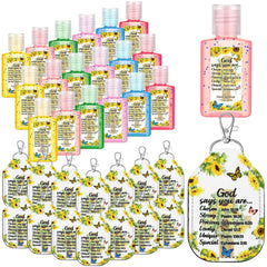 Frienda sunflower 1oz sanitizer bottle for on-the-go hygiene