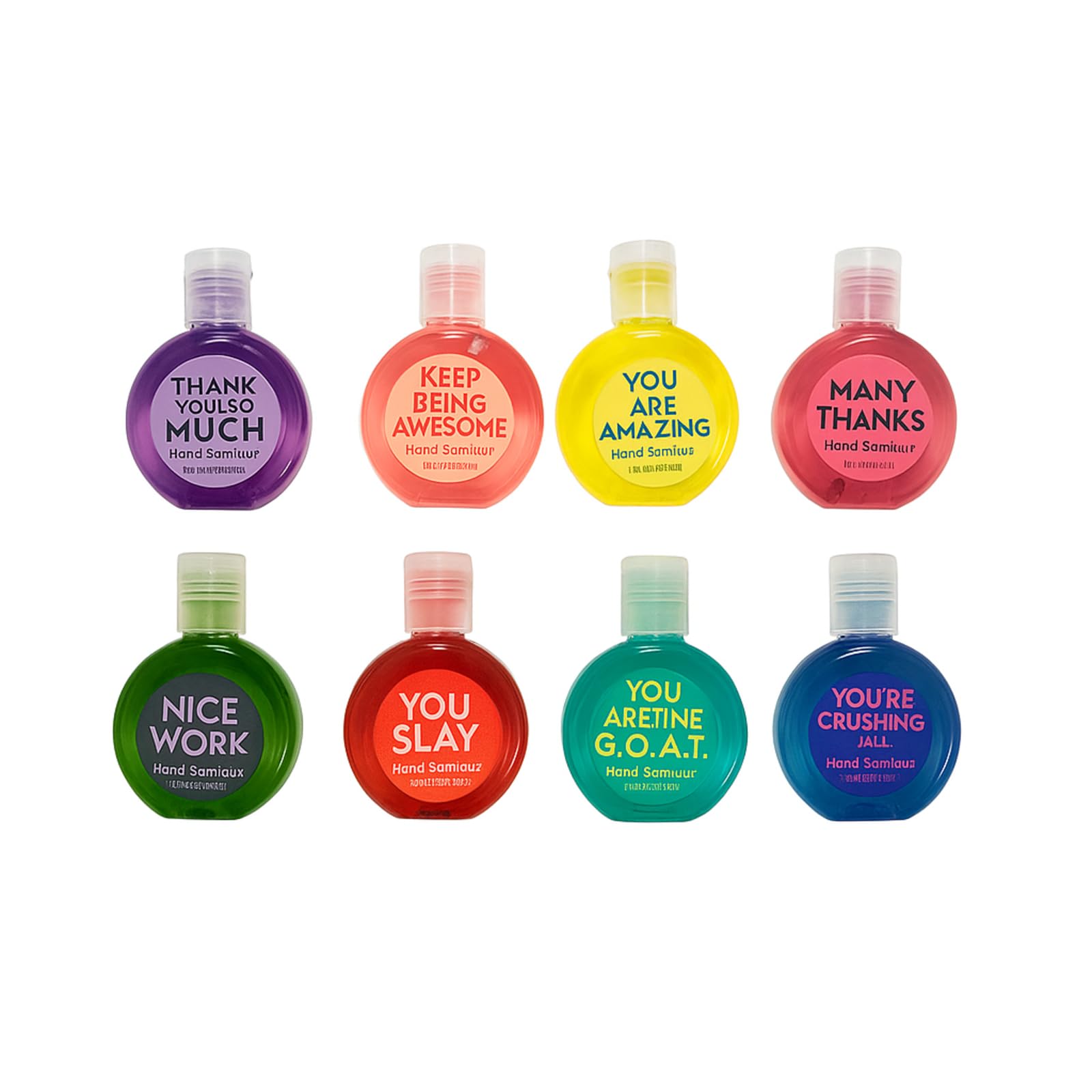 Frienda vanilla scent hand sanitizer 1oz bottle for everyday care.