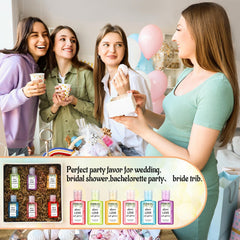 Frienda purple lavender mini sanitizer, calming touch for guest mementos.