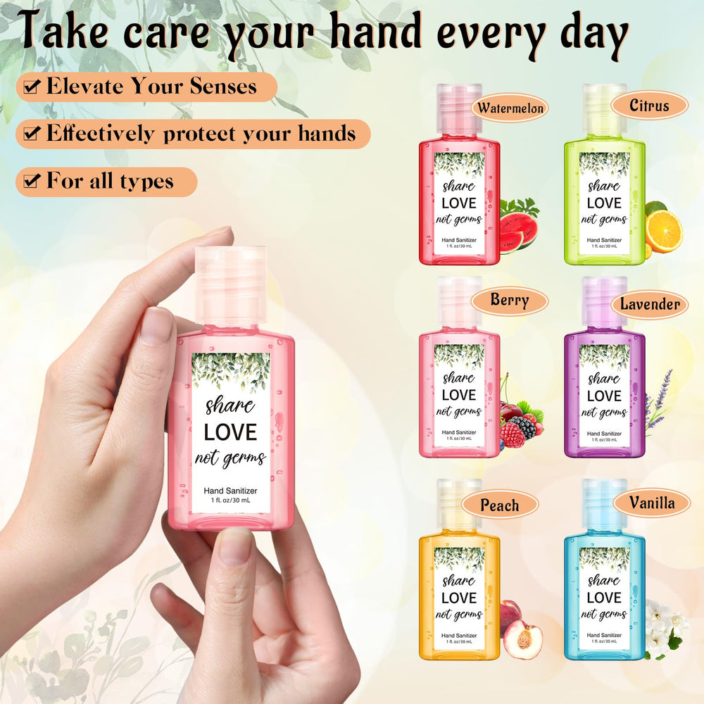 Frienda orange mandarin mini sanitizer, bright aroma for guest gifts.
