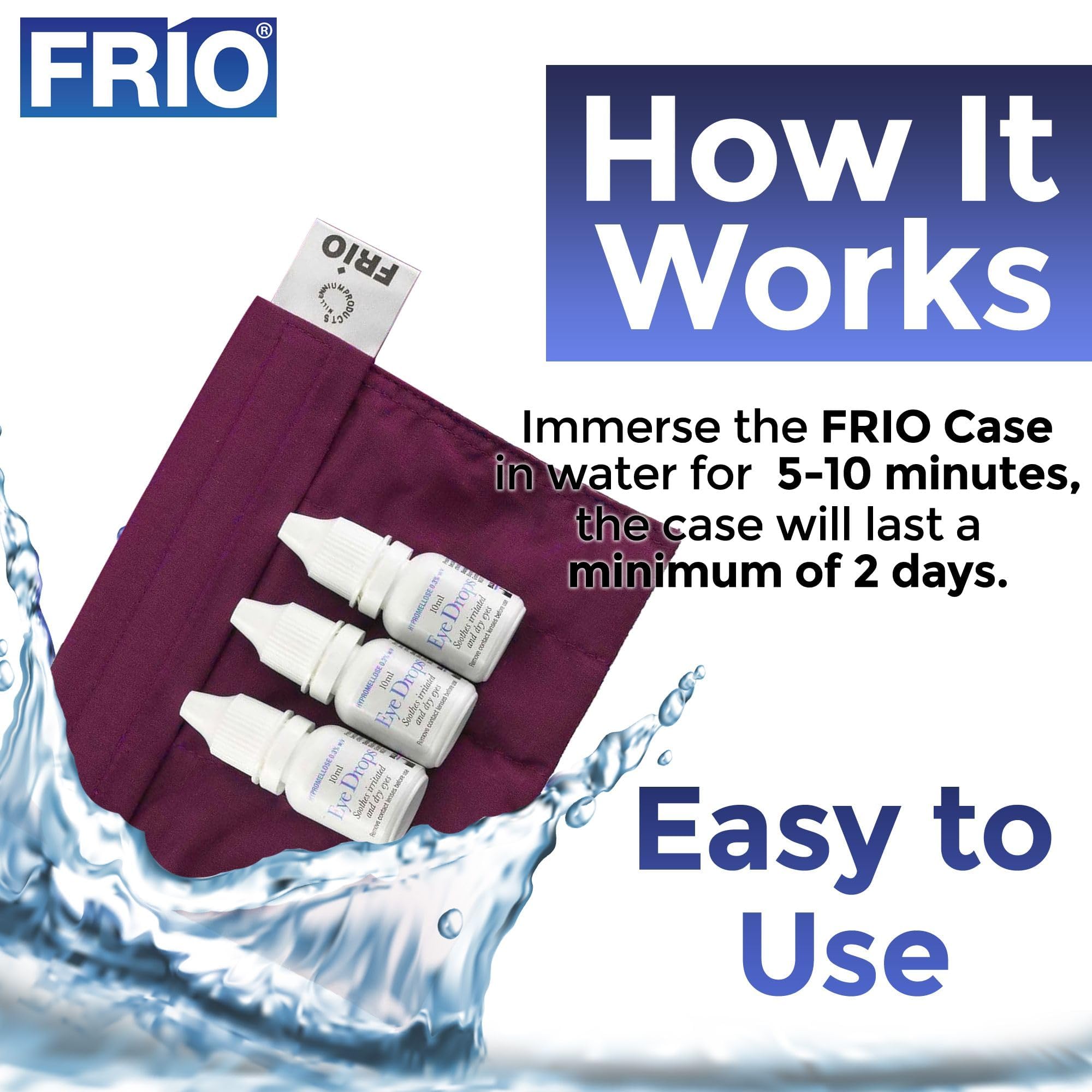 FRIO emergency preparedness cooling without refrigeration