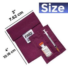 FRIO requires no ice packs for simple storage