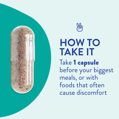 Friska DE111 probiotic capsule emphasizes gut balance and digestive health