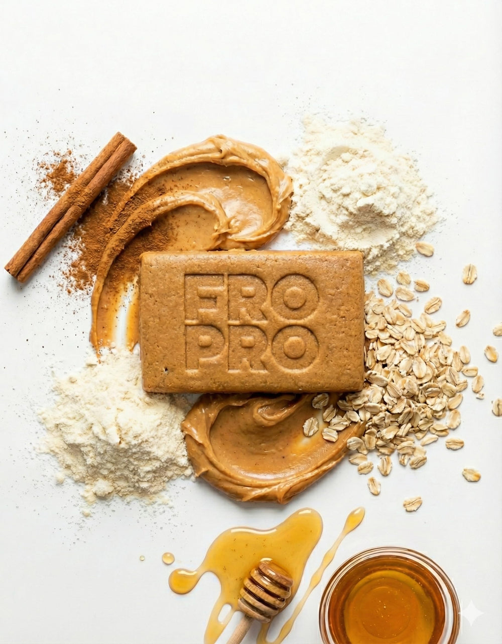 Cross-section reveals 9–10g protein with smooth texture.