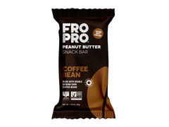 FRO PRO plant protein snack bar chocolate coffee for a quick protein boost.
