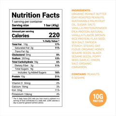 Close-up of FRO PRO Everything Bagel bar reveals texture and natural ingredients for a satisfying snack.