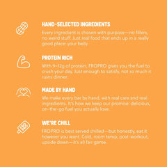 Everything Bagel bar with honey sweetness, ideal between meals for a quick energy lift.