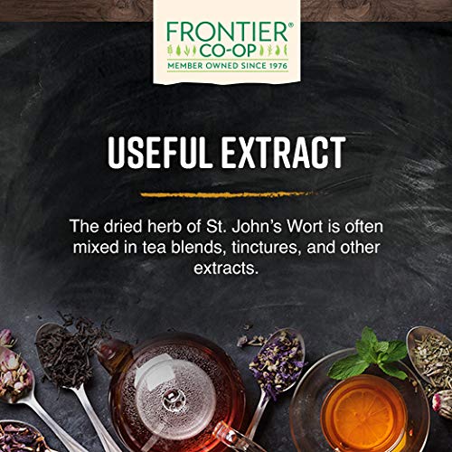 Frontier Co-op Saint John's Wort from Bulgaria for herbal preparations.