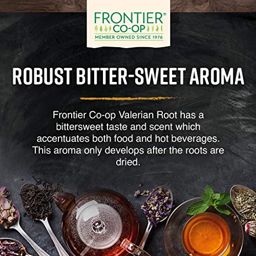 Frontier Co-op valerian root as a cooking spice adds unique bitterness.