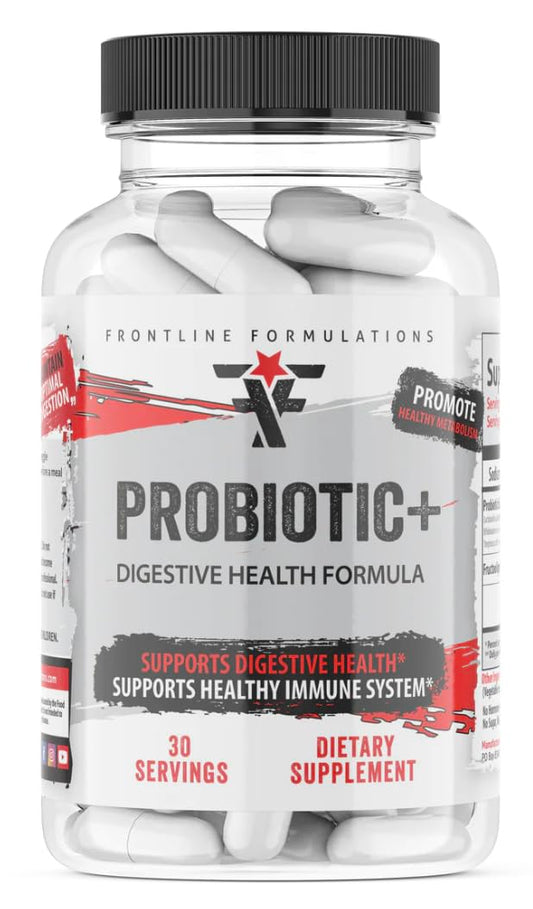 FRONTLINE FORMULATIONS Essentials bottle pour highlights easy dosing for active lifestyles.