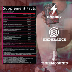 Athlete in gym with Manhattan Project prepared for intense session