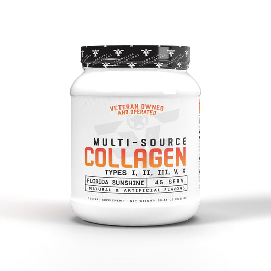 FRONTLINE FORMULATIONS multi-source collagen bottle pour supports daily routines and skin health