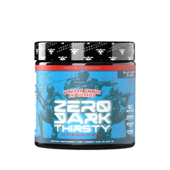 FRONTLINE FORMULATIONS Zero Dark Thirsty bottle front for fast hydration during workouts