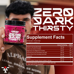 Frontline Formulations Zero Dark Thirsty electrolyte pack highlights minerals for recovery
