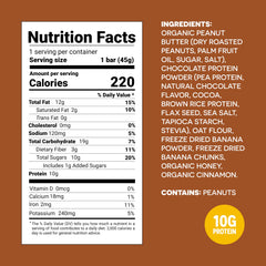 FRO PRO Banana Crunch bar pack packaged 24 showing convenient pantry-friendly protein snacks.