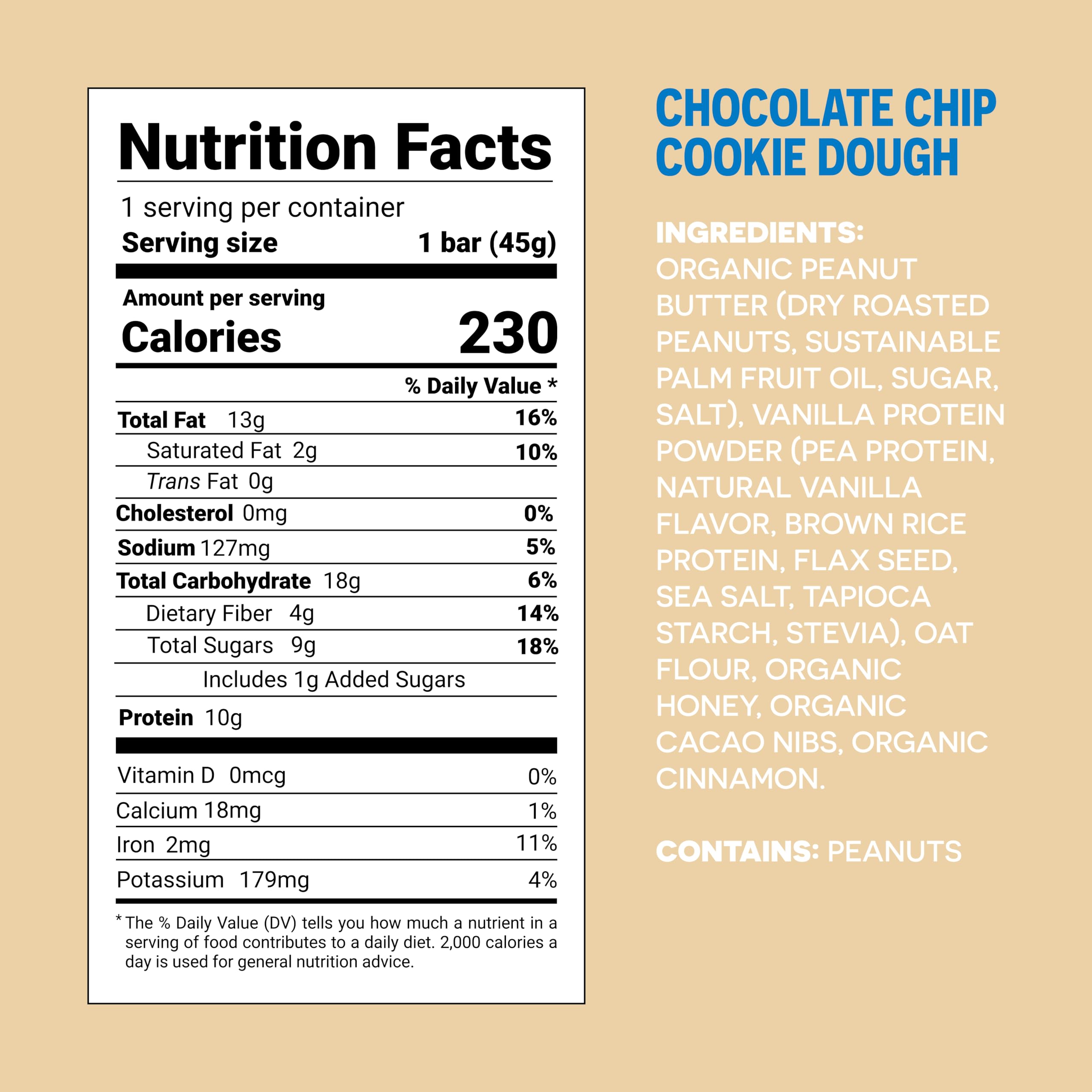 Slice of honey-sweetened fropro bar, highlighting natural sweetness and soft interior.
