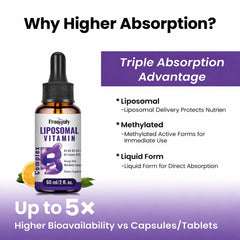 Franguly Liposomal B Complex label closeup highlights vegan formula.