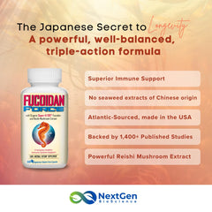 Fucoidan Force capsules ready for easy daily intake in a simple regimen.
