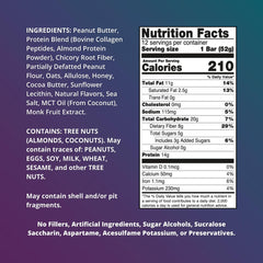 Fuel 4 Ever bar close-up shows real ingredients for a nourishing gym snack.