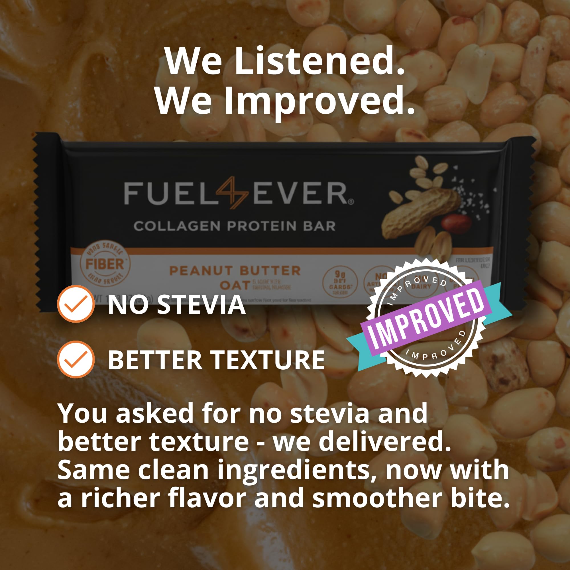 Fuel 4 Ever bar texture bite reveals chewy, satisfying consistency.