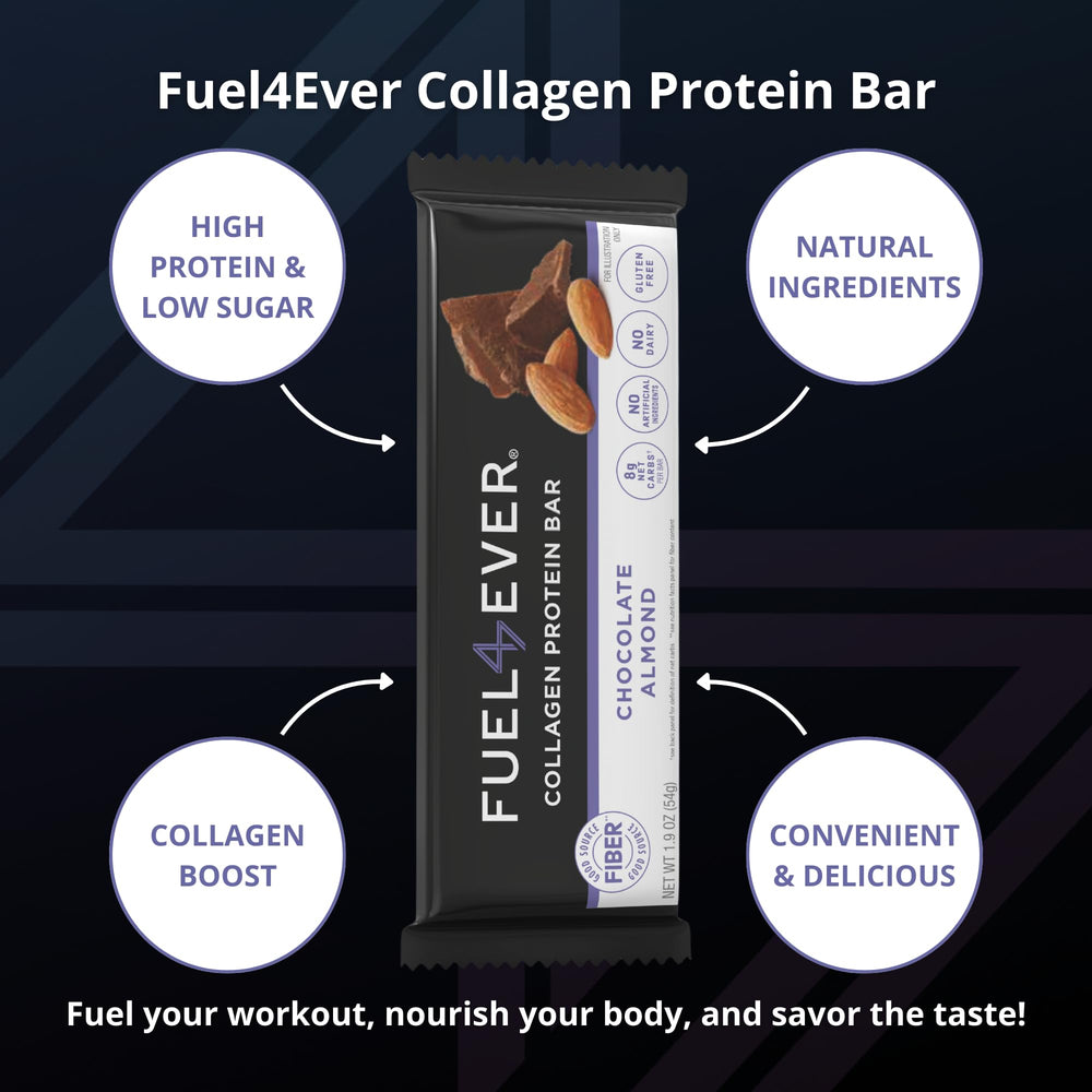 Fuel 4 Ever bar shows creamy almond butter swirl