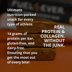 Fuel 4 Ever gluten-free dairy-free bar on the go option.