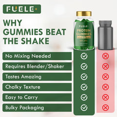 FUELE+ Zesty Apple flavor close-up highlighting vibrant color and taste.