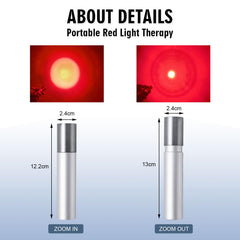 FUIART red light torch knee-relief targeting joints
